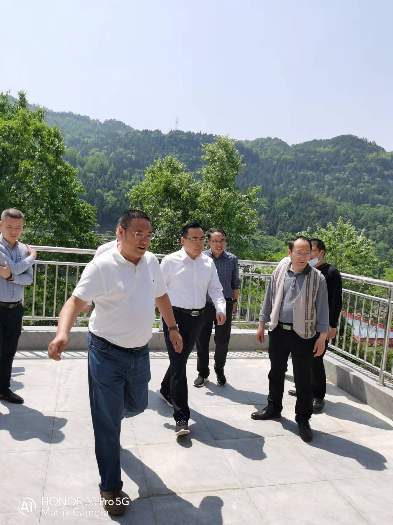 巴中市何金虎副市長率市農業農村局領導到我公司深入調研